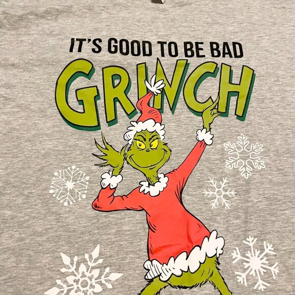 Dr Seuss The Grinch Womens Size 4X Shirt Good To Be Bad - Picture 6 of 16
